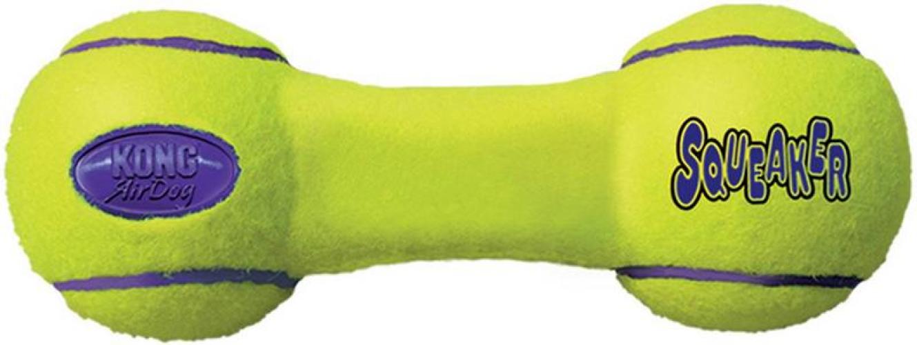 Kong Air Dog Squeaker, Ø 23 cm, gelb