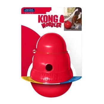 KONG Wobbler Large Snackball für Hunde 19 × 13 cm