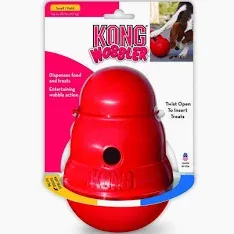 KONG Wobbler Small Snackball für Hunde 15 × 10 cm