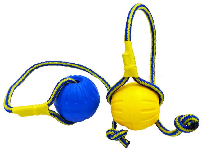 Foamball klein mit Seil – HEBRÜ