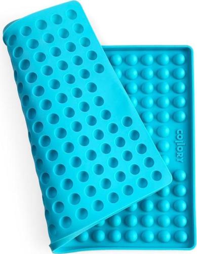 Collory Backmatte Halbkugelform – 2 cm – Collory - Türkise Silikon-Backmatte für Hundeleckerlis
