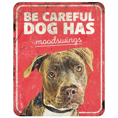 Laroy EBI D&D Warning Sign STAFFORD EN 25x20x0,3cm rot