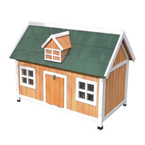 Laroy EBI DuvoPlus Woodland CHICKEN-RABBIT HUTCH COMBI 115x68x86cm