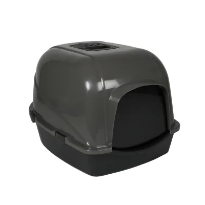 Laroy EBI Cat HOUSE ECLIPSE 70 -GT- 56x70cm-H46cm-Zen Series, grey