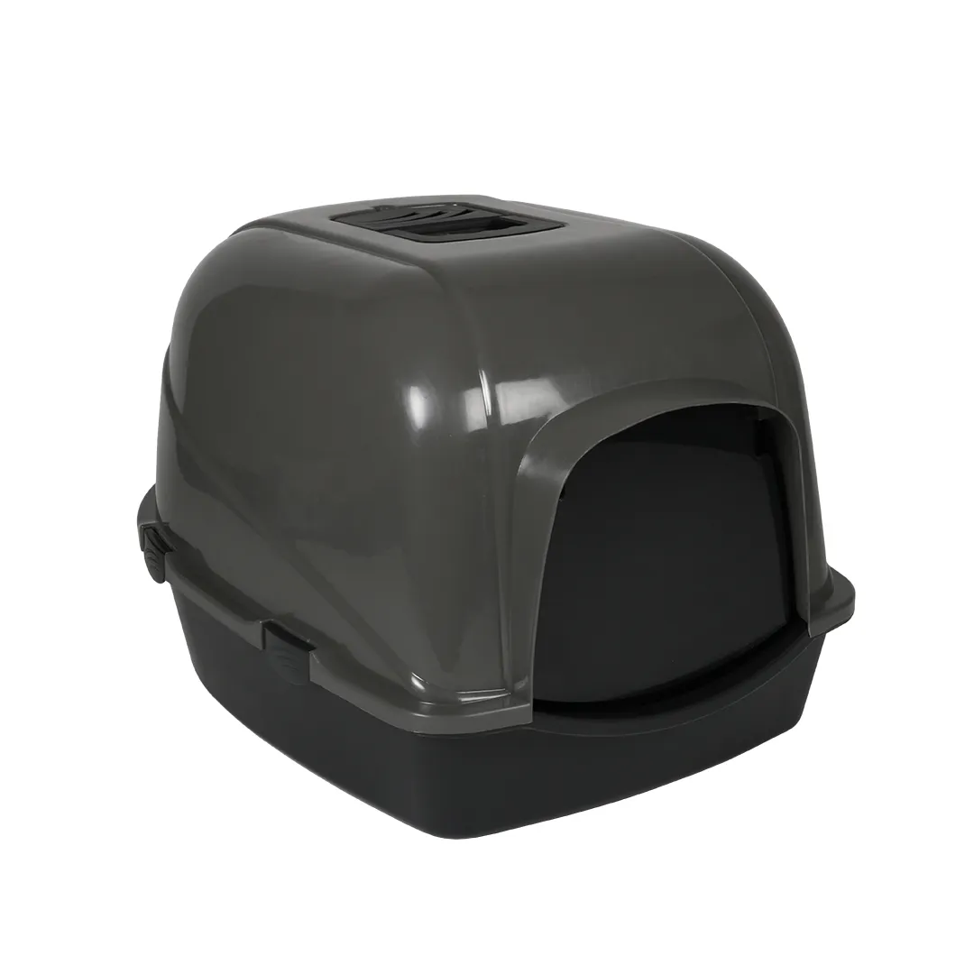 Laroy EBI Cat HOUSE ECLIPSE 70 -GT- 56x70cm-H46cm-Zen Series, grey
