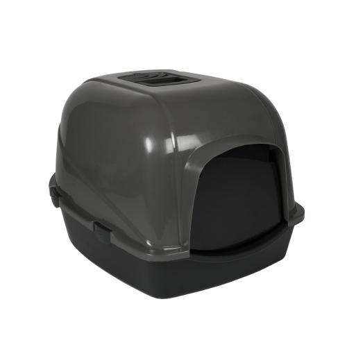 Laroy EBI Cat HOUSE ECLIPSE 70 -GT- 56x70cm-H46cm-Zen Series, grey