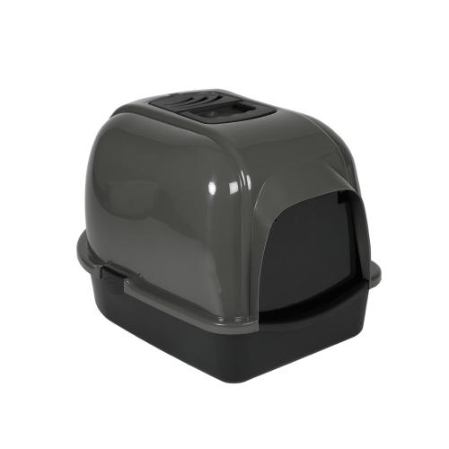 Laroy EBI Cat HOUSE ECLIPSE 60 M 43x56cm-H40cm-Zen Series, grey