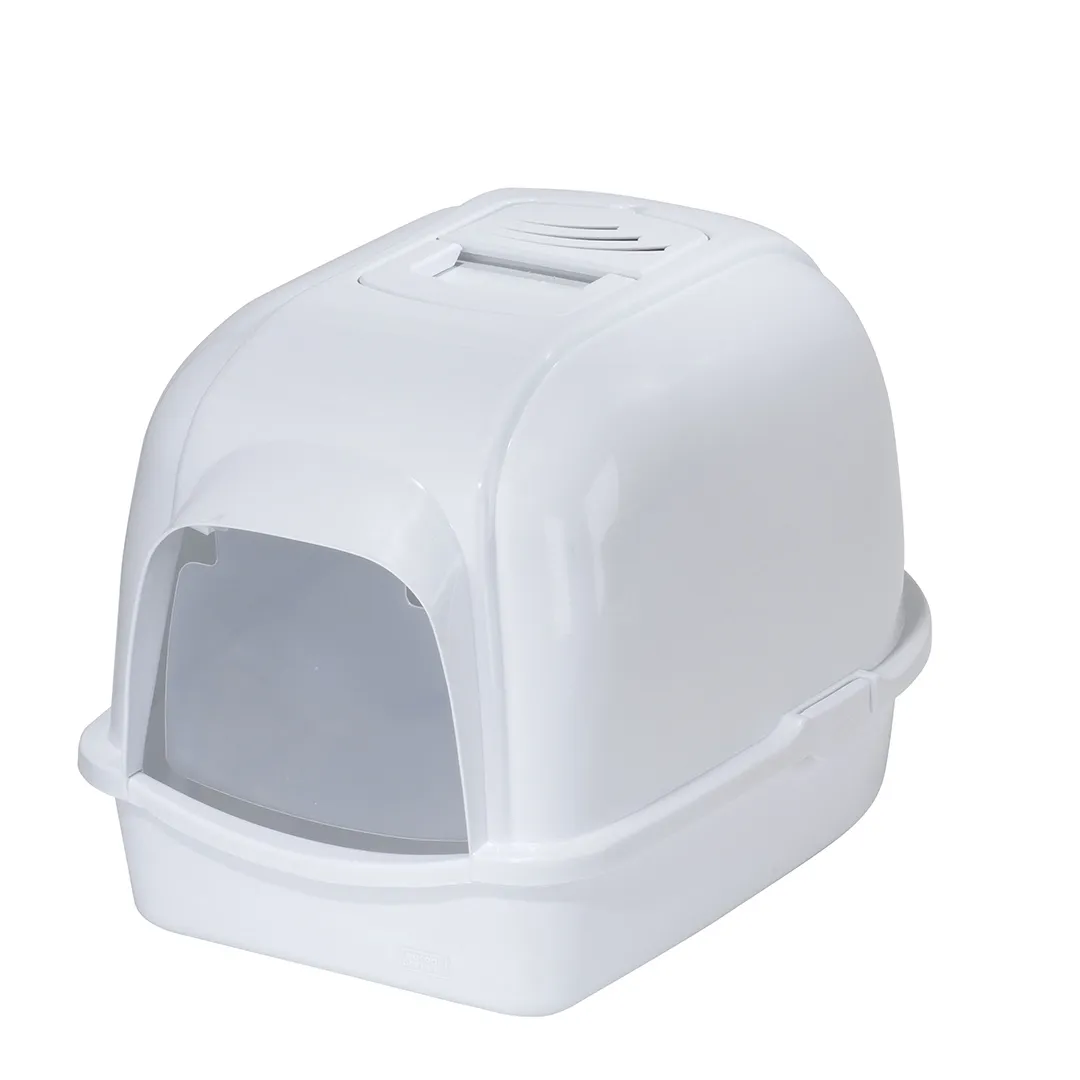 Laroy EBI Cat HOUSE ECLIPSE 60 M 43x56cm-H40cm-ALPINA-white