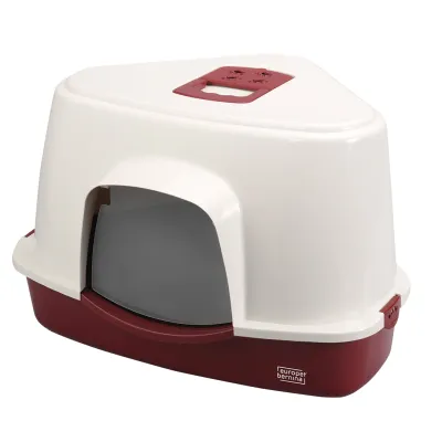 Laroy EBI Cat HOUSE PRISM 70 -GT- 56x70cm-H46cm-RED