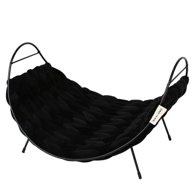 Laroy EBI D&D Home BAILY FLEECE TUBE BED L black 50x45x25cm