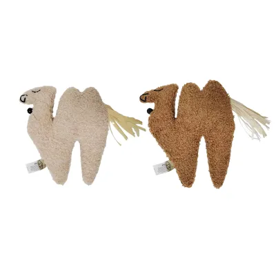 Laroy EBI D&D Cat PILLOW LATIF 16cm, 2 COLORS ass. m. CATNIP & BELL, 15x3x16CM