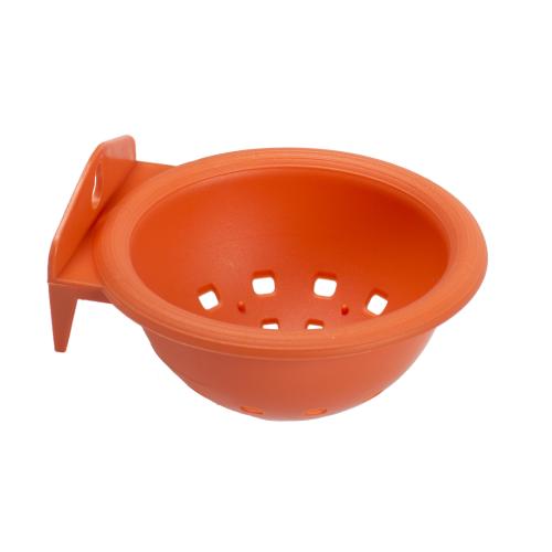 Laroy EBI DuvoPlus SCHACHTELN Kunststoff m. WAND Haken 11,5x5,5cm orange