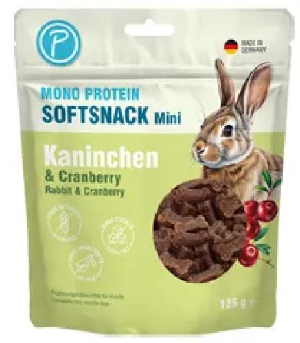 Petlando Softsnack Mini Kaninchen – 125 g – Petlando - Monoprotein Hundesnack mit Kaninchen