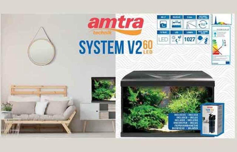 System Tank V2 60 LED Black – Amtra