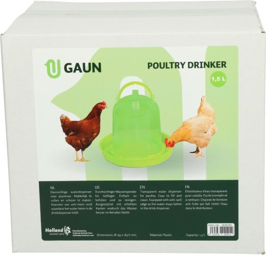 Gaun Geflügel Stülptränke Grün Lemon 1,5 L