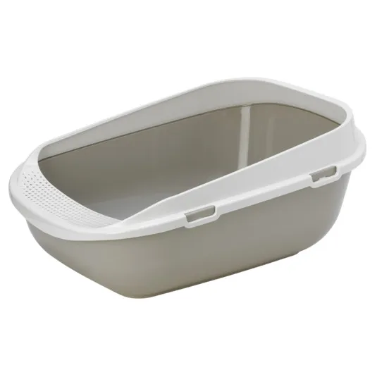 Moderna Offene Katzentoilette Mega Step 66x48x29cm grau