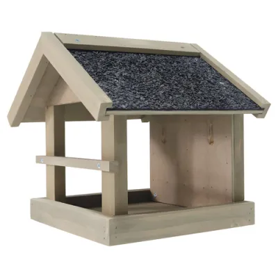 Vogelhaus Oskar, graubraun 25x21x22cm – Nobby