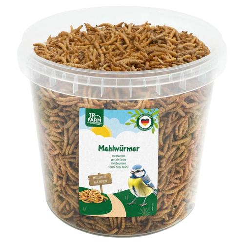 Vogelsnack Wildvogel Mehlwürmer 400 g Eimer – JR Farm