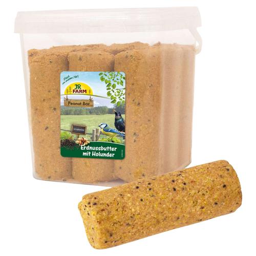 Wildvogelfutter PeanutBar Erdnussbutter Holunder 3.15 kg Eimer – JR Farm