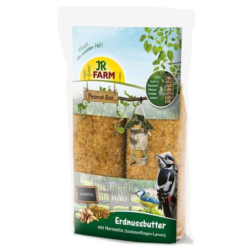 Wildvogelfutter Peanut Bar 2er Pack Soldatenfliege 700 g – JR Farm