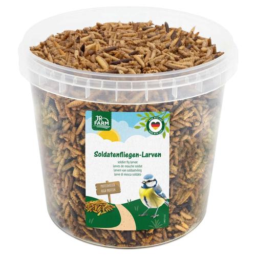 Wildvogelfutter Hermetia/Soldatenfliegen-Larven 400 g – JR Farm