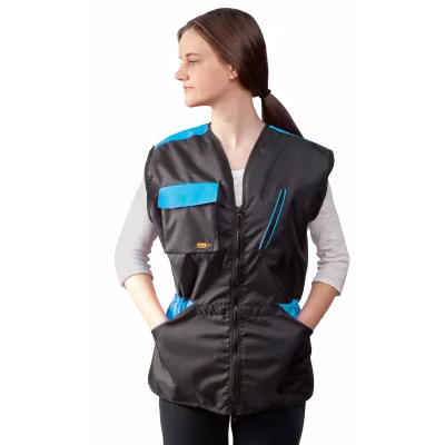 Trainingsweste, Grösse S, Türkis – Grossenbacher