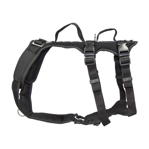 Hundegeschirr Vary Support M – XS, Schwarz – Grossenbacher