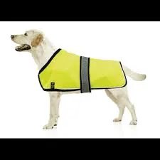 Leuchtmantel für Hunde Nightdog neongelb 65 cm – swisspet