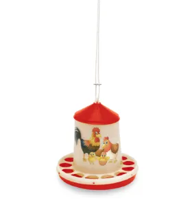 Gaun Kunststoff Geflügel-Futterautomat 2 kg. – HAPPY RANGE