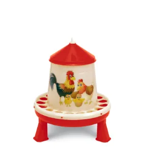 Gaun Kunststoff Geflügel-Futterautomat 4 kg. mit Füssen – HAPPY RANGE