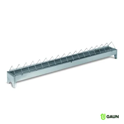 Gaun Metall Küken-Futterautomat WIDE SPACING 1 m