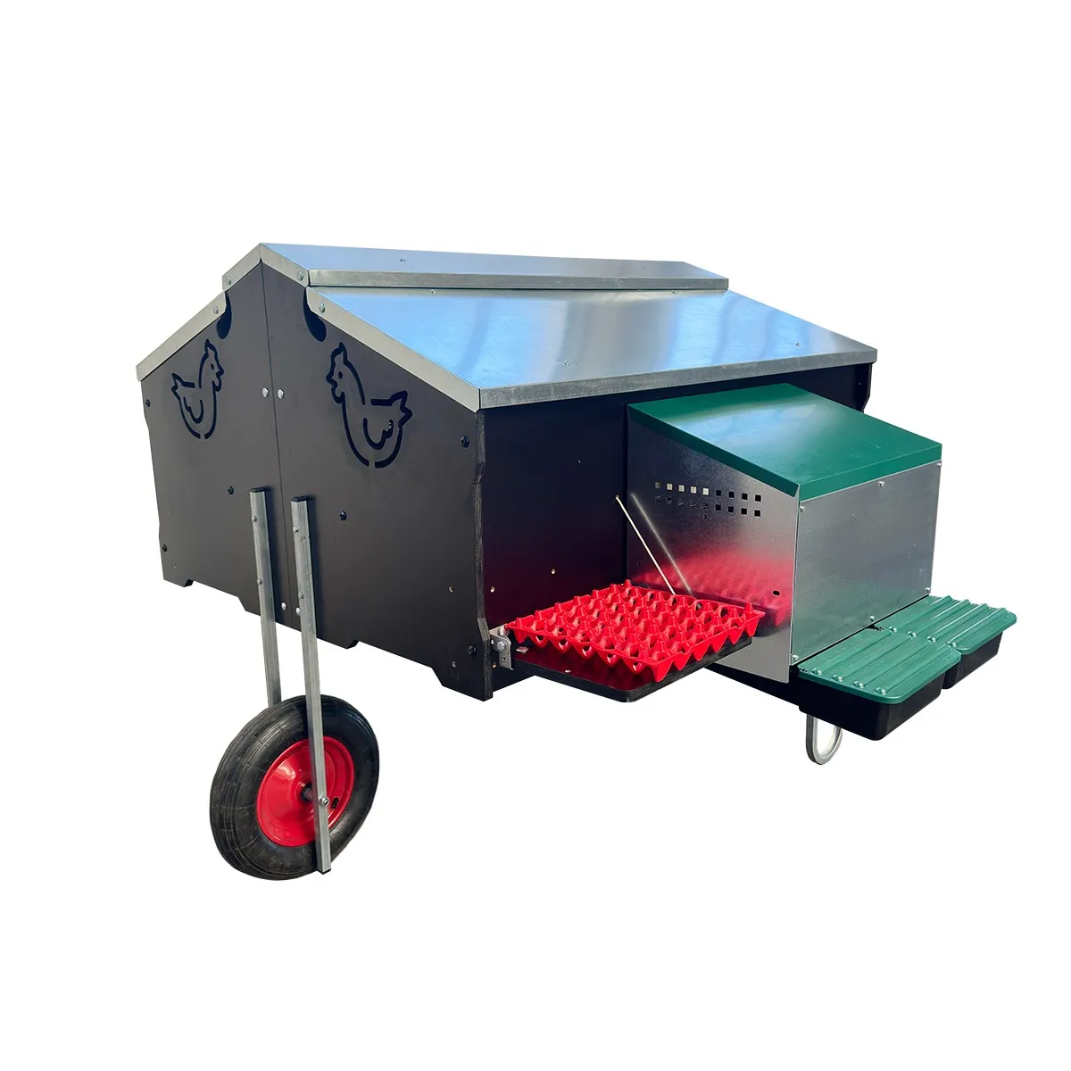 Gaun MOBILE Huhn HOUSE – 1 X 1.2 m