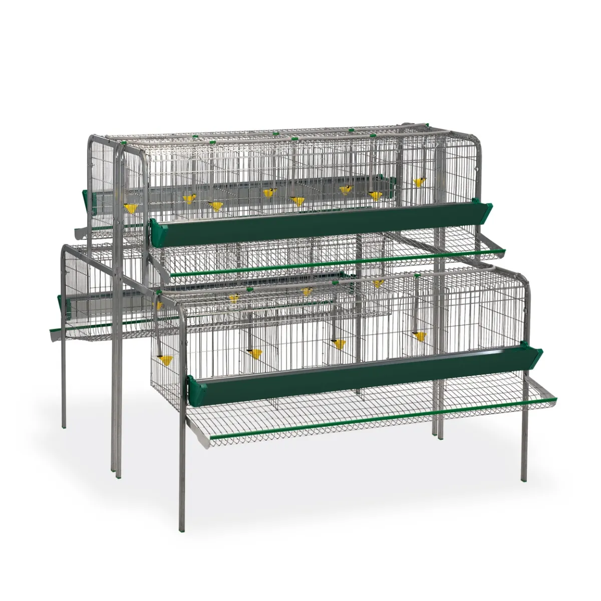 Gaun BATTERY FOR LAYING HENS 16 Abteile MAIN Käfig