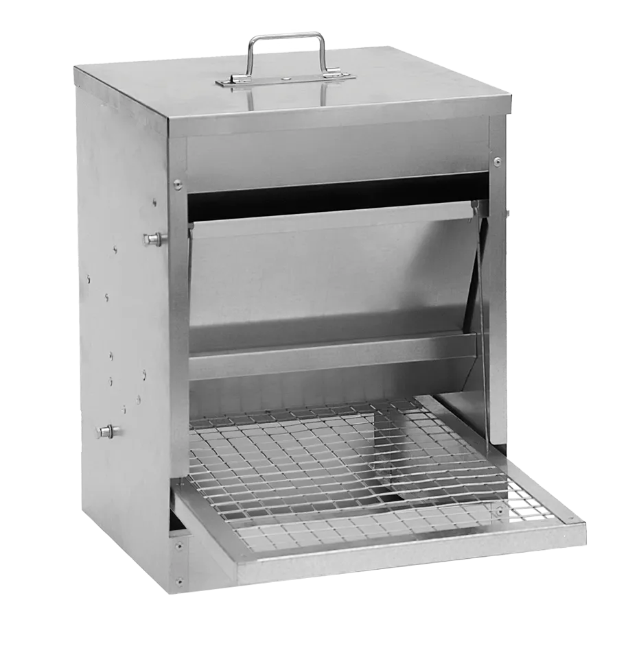 Gaun Geflügel Futterstation Galvanisiert Metall 10 kg