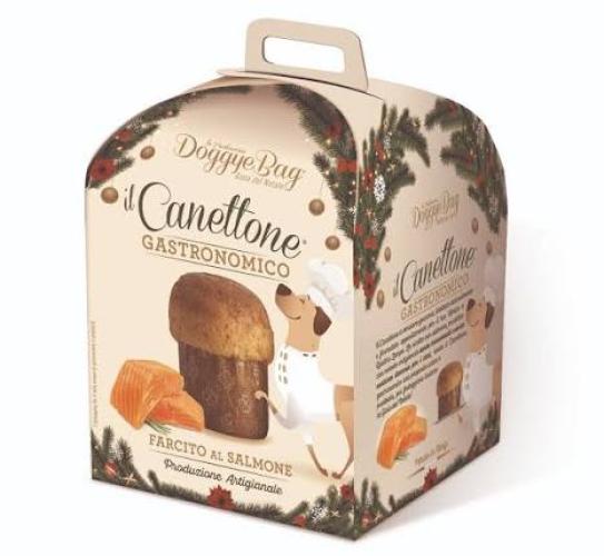 Hundekuchen Canettone Gourmet Lachs, 125 g – DoggyeBag