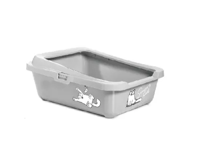 KarlieSimons Cat Katzentoilette + Rand 43x32x16cm Simons Cat