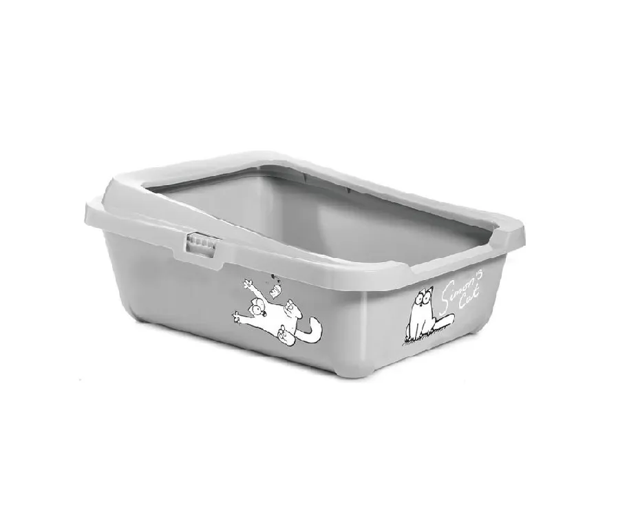 KarlieSimons Cat Katzentoilette + Rand 43x32x16cm Simons Cat