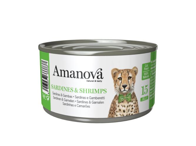Feline Adult - Sardine & Shrimps Grain Free - Sardinen & Shrimps - 15 (Gelée)