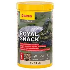sera Raffy Royal Nature 1000 ml 220 g – Wasserschildkrötenfutter mit Fisch und Garnelen