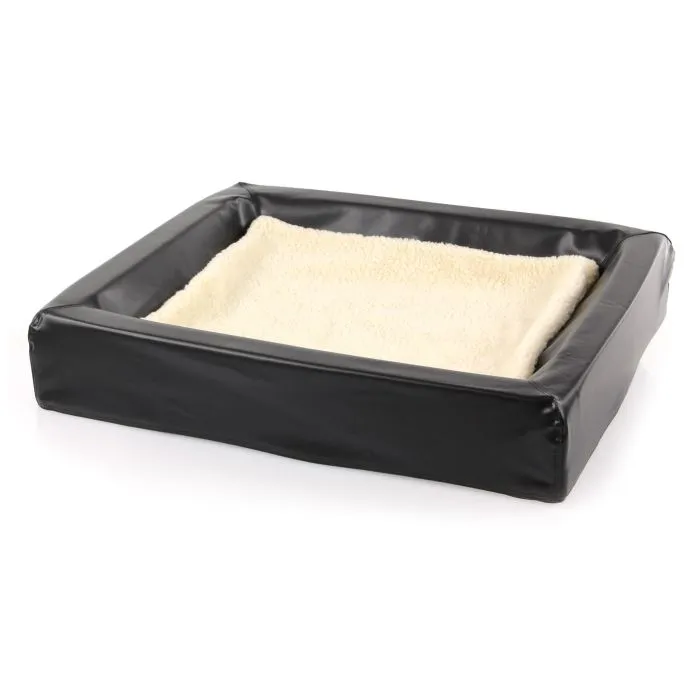 Hygienisches Hundebett anthrazit L, 100x80x14cm