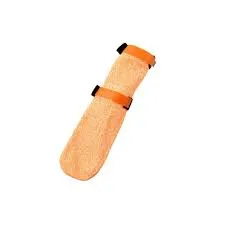 Non-stop dogwear Protector Light Socks Hundesocken Gr. S – Schnittfester Pfotenschutz Orange, 4er-Set