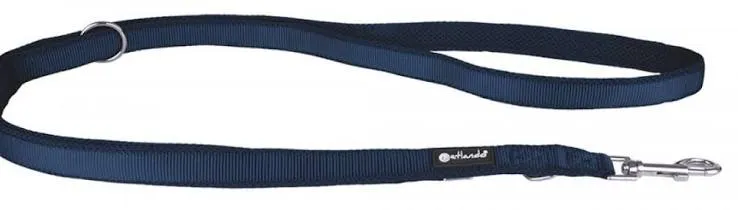 Hundeleine Mesh verstellbar L Navy 2,3 m – Petlando