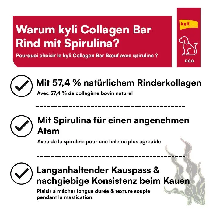 kyli Collagen Bar Beef with Spirulina S