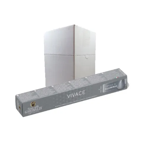100 capsules en aluminium VIVACE GARIBALDI Nespresso® com.