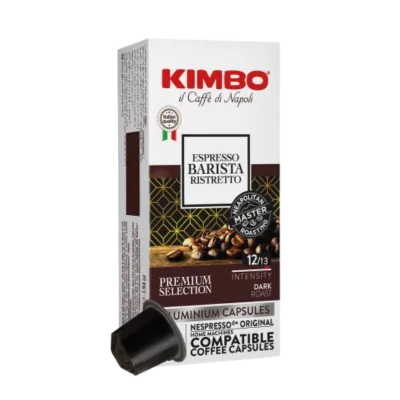 10 aluminum capsules Kimbo Espresso Barista Ristretto