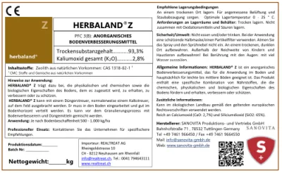 Herbaland® Z | 1000 KG
