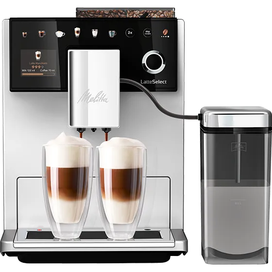 Melitta® LatteSelect argenté