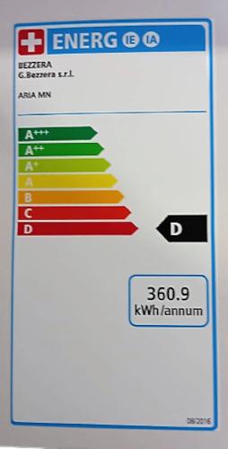 Bezzera ARIA Top PID Flowcontrol, Square