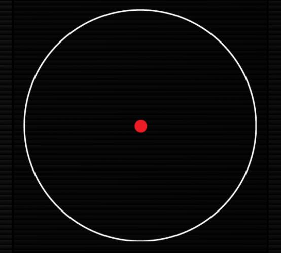 RAS 1X25 DIGITAL RED DOT 2 MOA, HIGH & LOW MOUNT