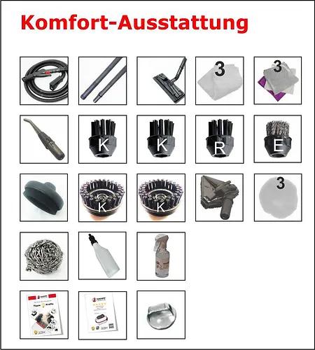 DAMPF DRACHE  inkl. (Heisswasserfunktion) Komfort Ausstattung